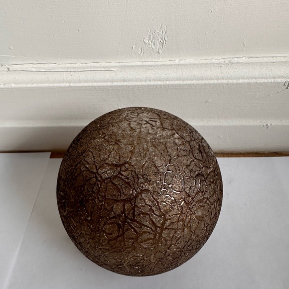 Pier 1 - Decorative Clay Sphere - Glass - Picture 2 of 3